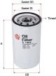 Sakura Spin-On Oil Filter