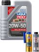 Liqui Moly MoS2 Leichtlauf 20W-50 1L + Gold Service Kit