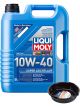 LIQUI MOLY Super Leichtlauf 10W-40 5L + 6L Drip Tray