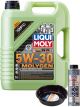 LIQUI MOLY Molygen New Generation 5W-30 5L Silver Service Kit + 6L Drip Tray