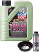 LIQUI MOLY Molygen New Generation 10W-40 1L Silver Service Kit + 6L Drip Tray