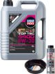 LIQUI MOLY Top Tec 4400 5W-30 5L Silver Service Kit + 6L Drip Tray