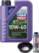 LIQUI MOLY Synthoil Race Tech GT1 10W-60 1L Silver Service Kit + 6L Drip Tray