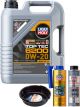 LIQUI MOLY Top Tec 6200 0W-20 5L Gold Service Kit + 6L Drip Tray