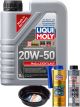 LIQUI MOLY MoS2 Leichtlauf 20W-50 1L Gold Service Kit + 6L Drip Tray