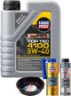 LIQUI MOLY Top Tec 4100 5W-40 1L Gold Service Kit + 6L Drip Tray