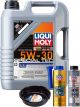 LIQUI MOLY Special Tec LL 5W-30 5L Gold Service Kit + 6L Drip Tray