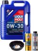 LIQUI MOLY Synthoil Longtime Plus 0W-30 5L Gold Service Kit + 6L Drip Tray