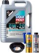 LIQUI MOLY Special Tec V 0W-20 5L Gold Service Kit + 6L Drip Tray