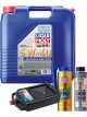 LIQUI MOLY Leichtlauf High Tech 5W-40 20L Gold Service Kit + 8L Drip Tray