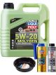 LIQUI MOLY Molygen New Generation 5W-20 4L Gold Service Kit + 6L Drip Tray