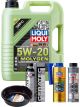 LIQUI MOLY Molygen New Generation 5W-20 5L Platinum Service Kit + 6L Drip Tray