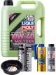 LIQUI MOLY Molygen New Generation 10W-40 5L Platinum Service Kit + 6L Drip Tray