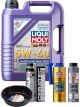 LIQUI MOLY Leichtlauf High Tech 5W-40 5L Platinum Service Kit + 6L Drip Tray