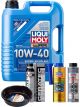 LIQUI MOLY Super Leichtlauf 10W-40 5L Platinum Service Kit + 6L Drip Tray