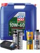 LIQUI MOLY Synthoil Race Tech GT1 10W-60 20L Platinum Service Kit + 8L Drip Tray