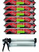 Soudal Multibond SMX50 Seal & Stick Polymer Sealant Black 600ml 6 Pack + Gun Kit