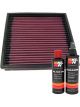 K&N Air Filter 33-2003 + Recharge Kit