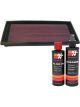 K&N Air Filter 33-2014 + Recharge Kit