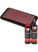 K&N Air Filter 33-2030 + Recharge Kit