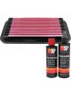 K&N Air Filter 33-2094 + Recharge Kit