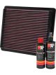 K&N Air Filter 33-2106-1 + Recharge Kit