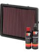 K&N Air Filter 33-2116 + Recharge Kit