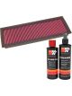 K&N Air Filter 33-2172 + Recharge Kit