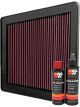K&N Air Filter 33-2179 + Recharge Kit