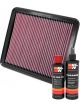 K&N Air Filter 33-2325 + Recharge Kit