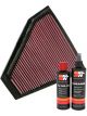 K&N Air Filter 33-2332 + Recharge Kit
