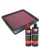 K&N Air Filter 33-2346 + Recharge Kit
