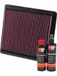 K&N Air Filter 33-2373 + Recharge Kit