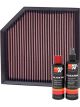 K&N Air Filter 33-2400 + Recharge Kit