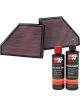 K&N Air Filter 33-2407 + Recharge Kit