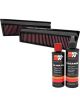 K&N Air Filter 33-2449 + Recharge Kit