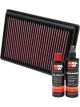 K&N Air Filter 33-2476 + Recharge Kit