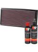 K&N Air Filter 33-2678 + Recharge Kit