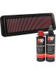 K&N Air Filter 33-2784 + Recharge Kit