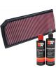 K&N Air Filter 33-2888 + Recharge Kit
