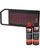 K&N Air Filter 33-2911 + Recharge Kit