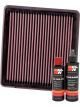 K&N Air Filter 33-2935 + Recharge Kit
