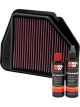 K&N Air Filter 33-2956 + Recharge Kit
