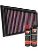K&N Air Filter 33-3031 + Recharge Kit
