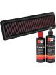 K&N Air Filter 33-3049 + Recharge Kit