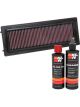 K&N Air Filter 33-3071 + Recharge Kit