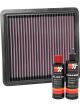 K&N Air Filter 33-3103 + Recharge Kit