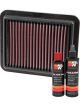 K&N Air Filter 33-5006 + Recharge Kit
