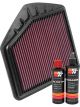 K&N Air Filter 33-5020 + Recharge Kit