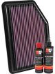 K&N Air Filter 33-5031 + Recharge Kit